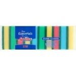 Small Sponge Scourers - 10/PK