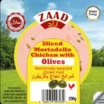 Zaad - Mortadela Chicken Slices with Olives - 12X200g