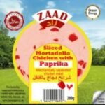 Zaad - Mortadela Chicken with Paprika Slices - 12X200g
